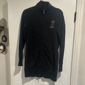 Black Zip-Up Harley Davidson Women's Jacket